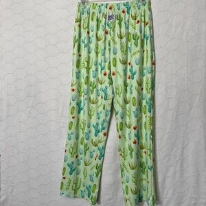 Brief Insanity Cactus Print Lounge Pants | Men’s Large